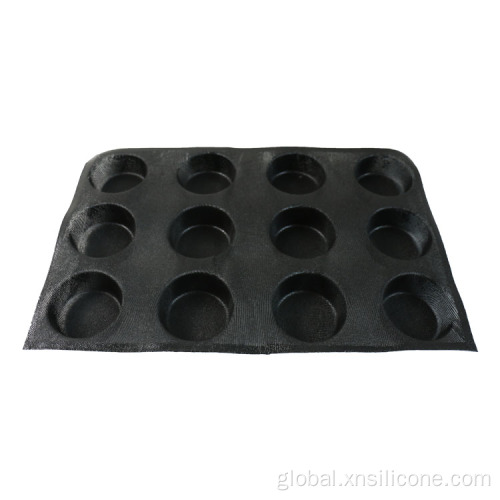 Silicone Hamburger Bread Baking Mold Round Shape Form